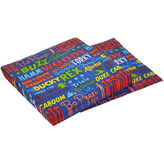TOY STORY 4 BEVERAGE NAPKINS, 16 COUNT